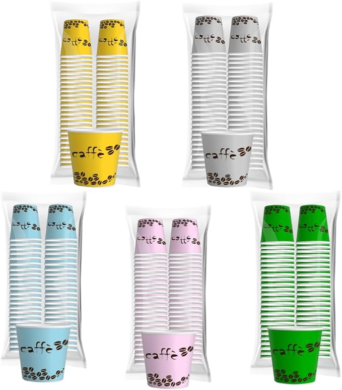BICCHIERI DI CARTA BIODEGRADABILI