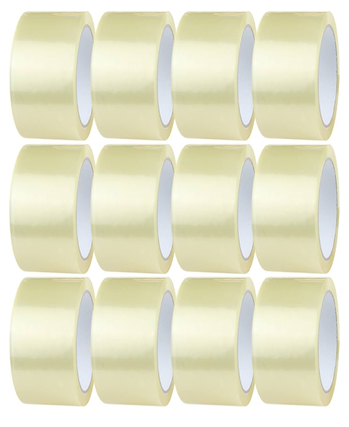 ROTOLI NASTRO ADESIVO SILENZIOSO 50x66 TRASPARENTE IMBALLAGGIO