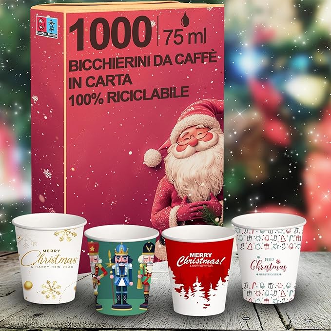 Bicchieri Natalizi da caffè